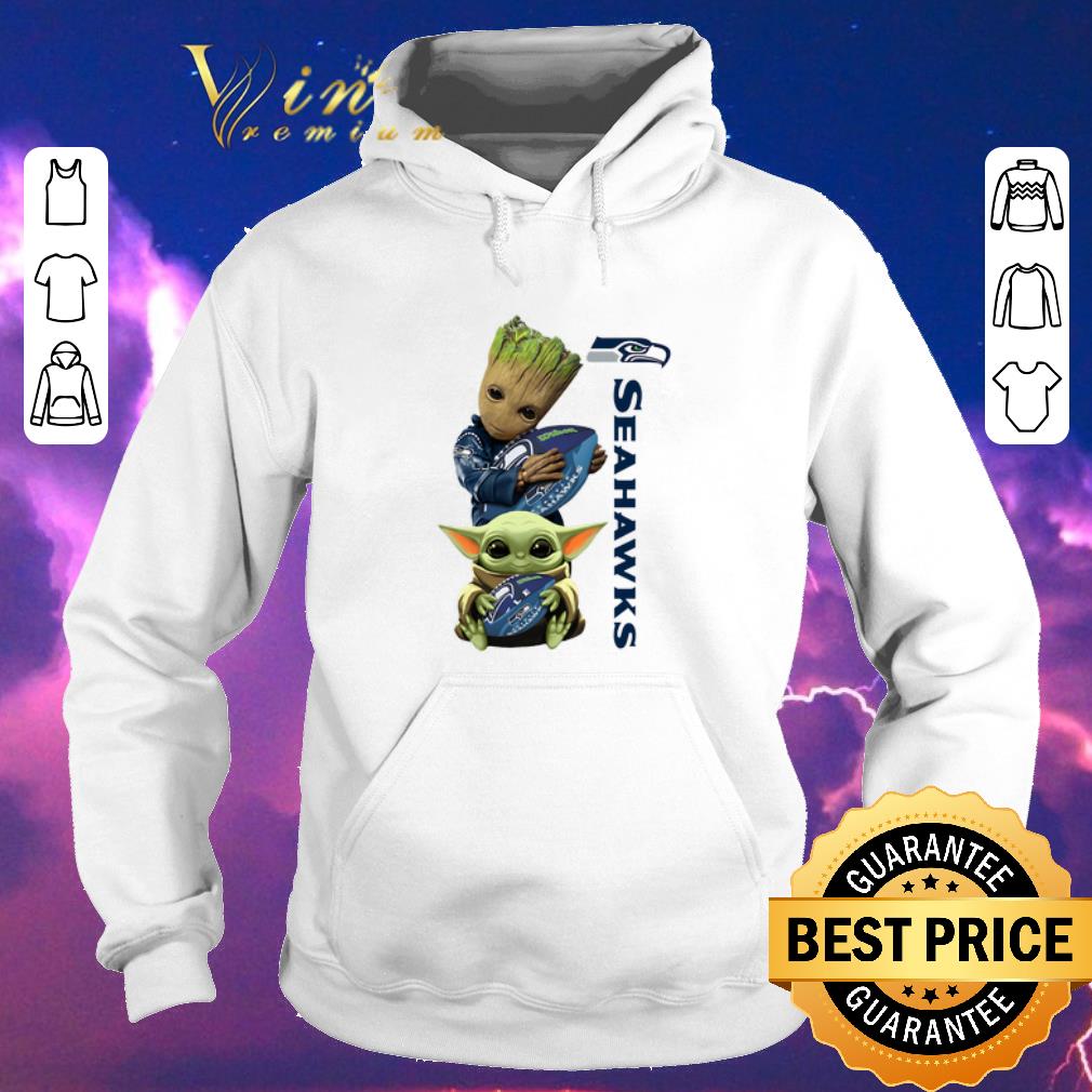 Original Baby Groot And Baby Yoda Hug Seattle Seahawks Star Wars shirt sweater 4 - Original Baby Groot And Baby Yoda Hug Seattle Seahawks Star Wars shirt sweater