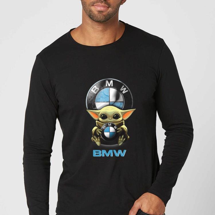 Original Baby Yoda Hug BMW shirt Original Baby Yoda Hug BMW shirt 4 - Original Baby Yoda Hug BMW shirt