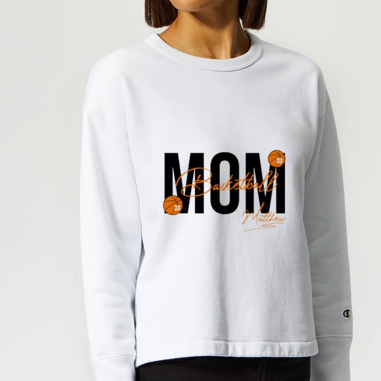 Premium Mom Basketball 33 Matthew signature shirt 4 - Premium Mom Basketball 33 Matthew signature shirt