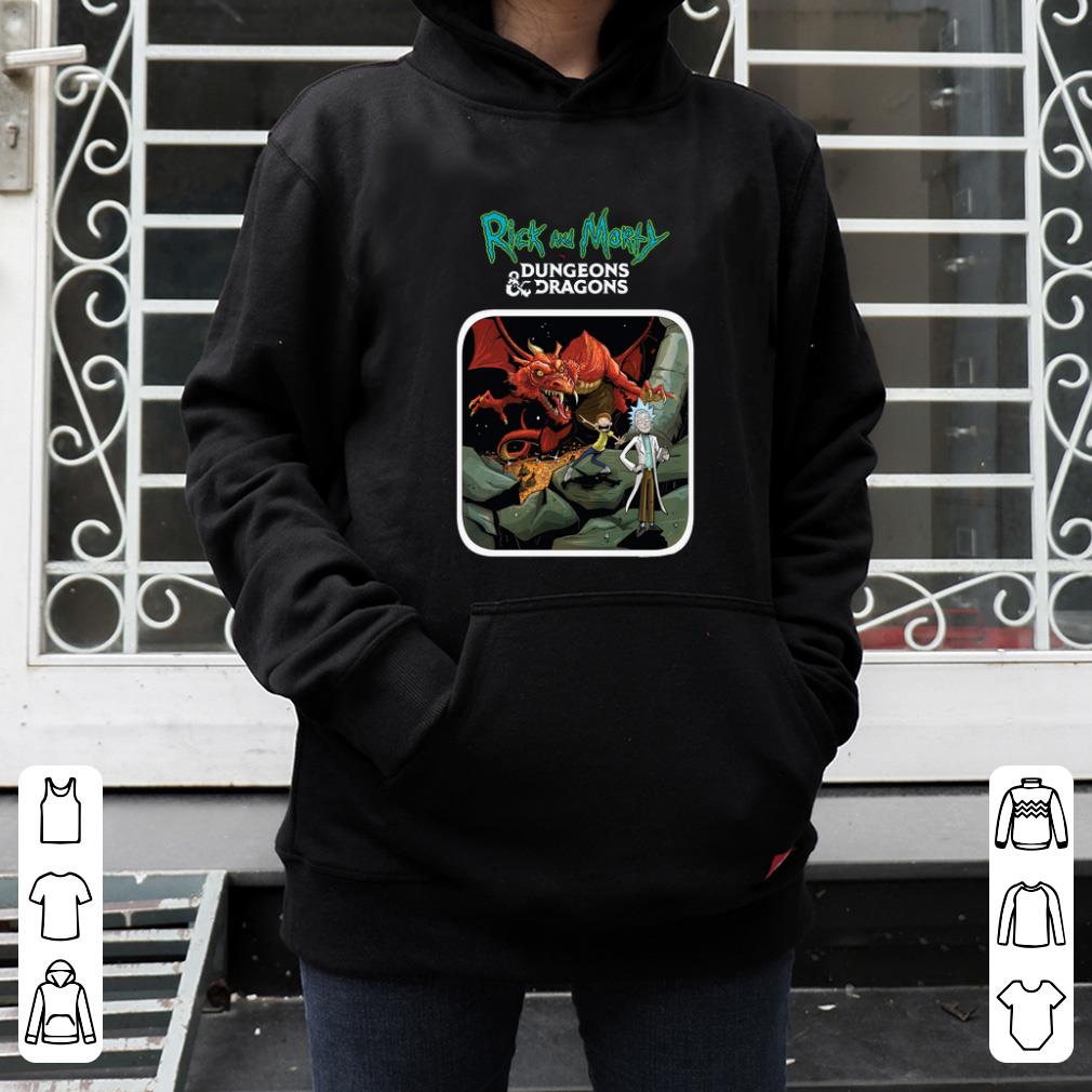 Premium Rick And Morty Vs Dungeons And Dragons shirt 4 - Premium Rick And Morty Vs Dungeons And Dragons shirt