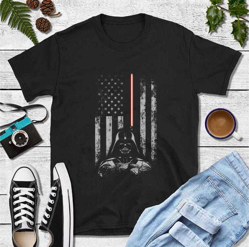 Premium Star Wars Darth Vader American Flag shirt 4 - Premium Star Wars Darth Vader American Flag shirt