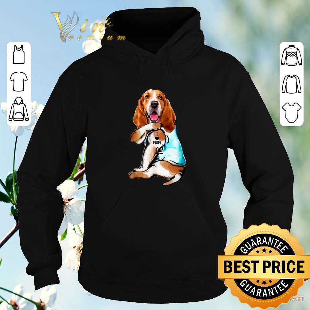 Awesome Basset Hound Tattoo I Love Mom shirt sweater Awesome Basset Hound Tattoo I Love Mom shirt sweater 4 - Awesome Basset Hound Tattoo I Love Mom shirt sweater
