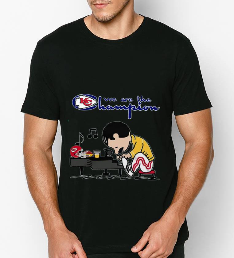 Awesome Freddie Mercury Peanuts Style Kansas City Chiefs We Are The Champion shirt 4 - Awesome Freddie Mercury Peanuts Style Kansas City Chiefs We Are The Champion shirt