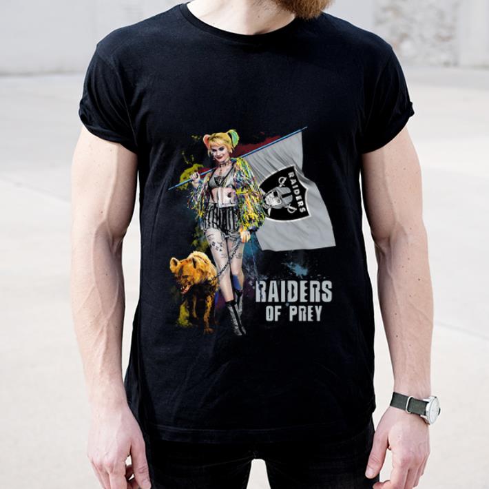 Awesome Harley Quinn Oakland Raiders Of Prey shirt 4 - Awesome Harley Quinn Oakland Raiders Of Prey shirt