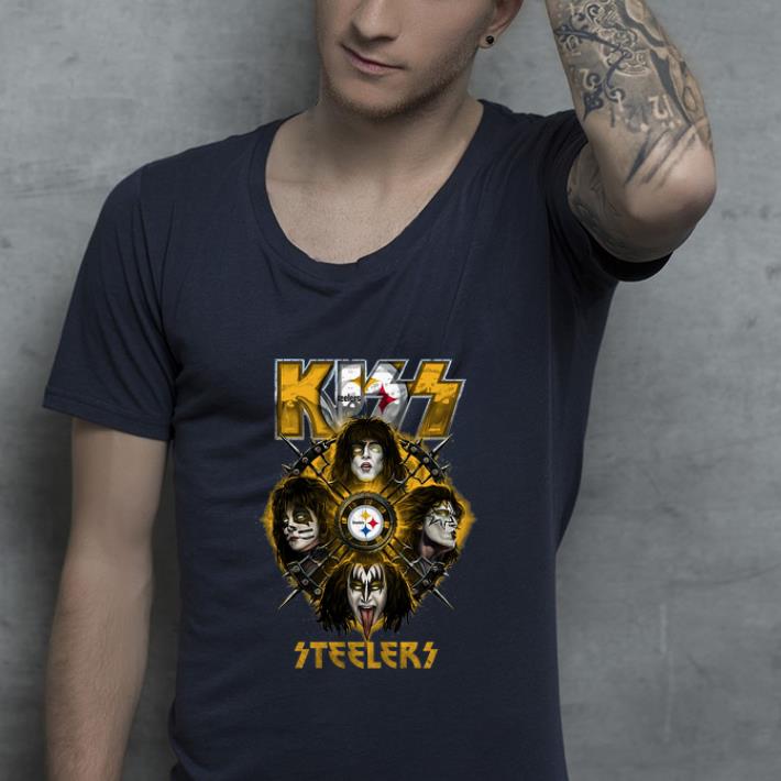 Awesome KISS Band Steelers Pittsburgh Steelers shirt 4 - Awesome KISS Band Steelers Pittsburgh Steelers shirt