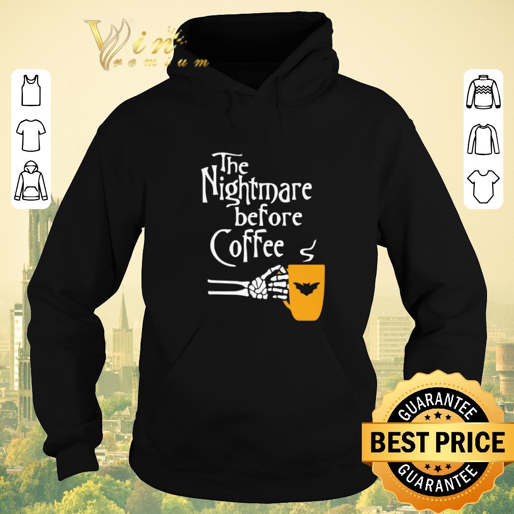 Awesome The Nightmare Before Coffee logo Batman shirt sweater Awesome The Nightmare Before Coffee logo Batman shirt sweater 4 - Awesome The Nightmare Before Coffee logo Batman shirt sweater