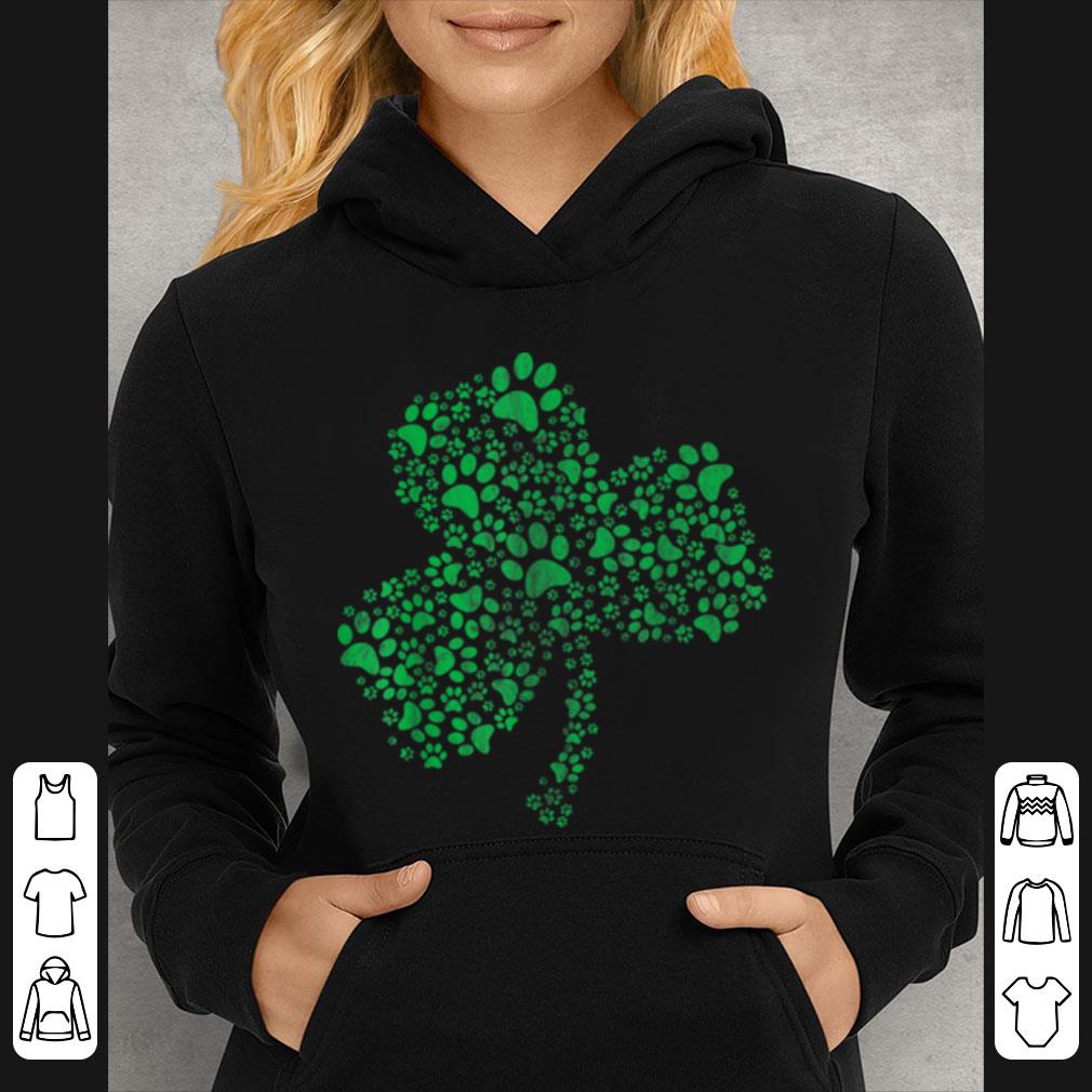 Beautiful Dog Paw Shamrock Shamrock Clover St Patricks Day shirt 4 - Beautiful Dog Paw Shamrock Shamrock Clover St Patricks Day shirt