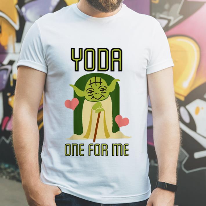 Beautiful Star Wars Yoda One For Me Cute Valentine s Day shirt 4 - Beautiful Star Wars Yoda One For Me Cute Valentine's Day shirt