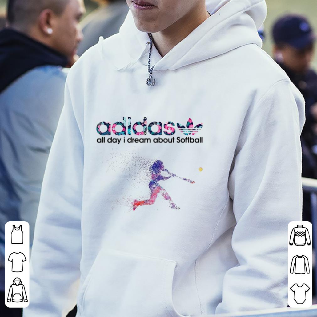 Beautiful adidas all day i dream about softball shirt 4 - Beautiful adidas all day i dream about softball shirt