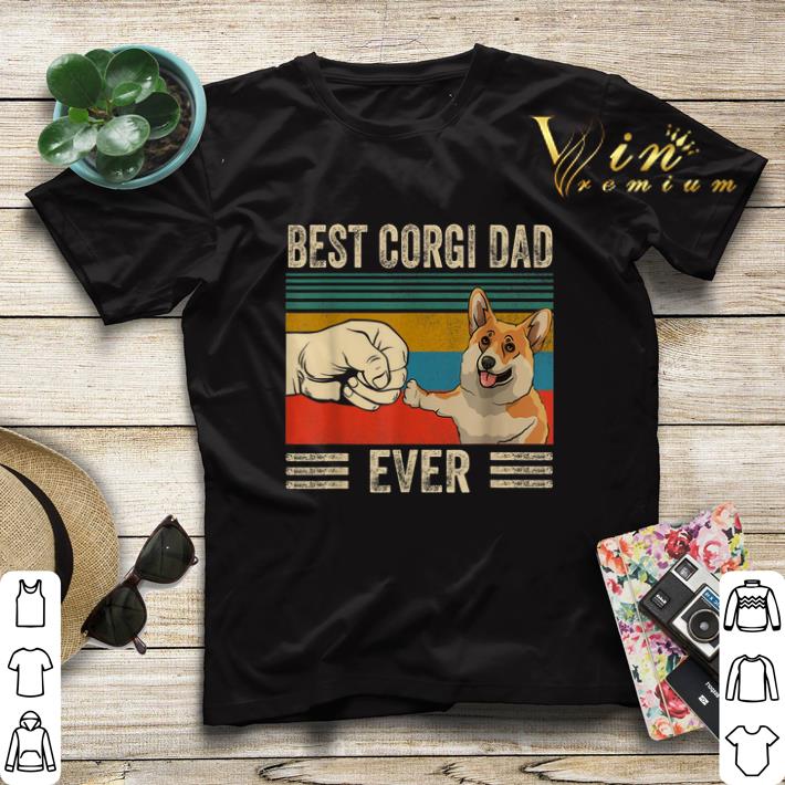 Best Corgi Dad Ever Vintage shirt sweater 4 - Best Corgi Dad Ever Vintage shirt sweater