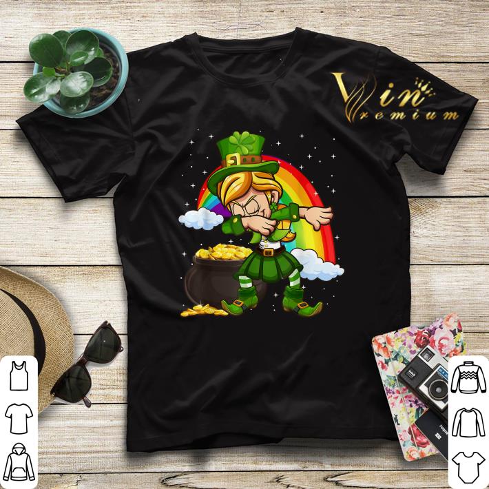 Dabbing Leprechaun St Patrick s Day Rainbow shirt sweater 4 - Dabbing Leprechaun St. Patrick's Day Rainbow shirt sweater
