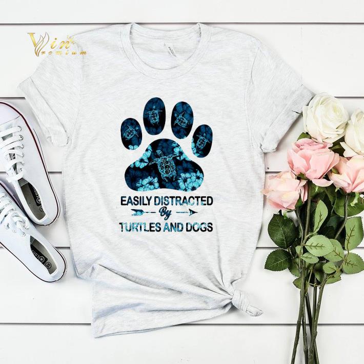 Easily Distracted by Turtle and Dogs shirt sweater 4 - Easily Distracted by Turtle and Dogs shirt sweater