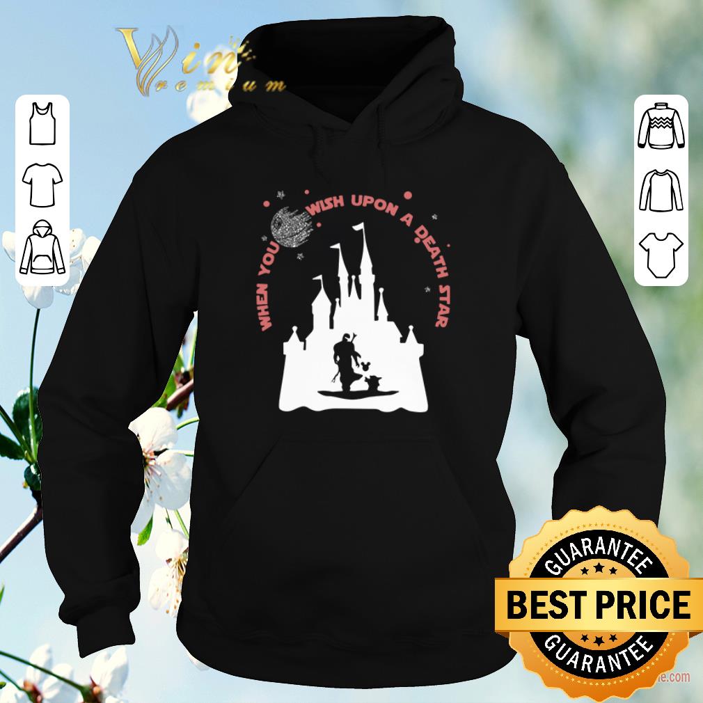 Funny Star Wars The Mandalorian When You Wish Upon A Death Star shirt sweater 4 - Funny Star Wars The Mandalorian When You Wish Upon A Death Star shirt sweater