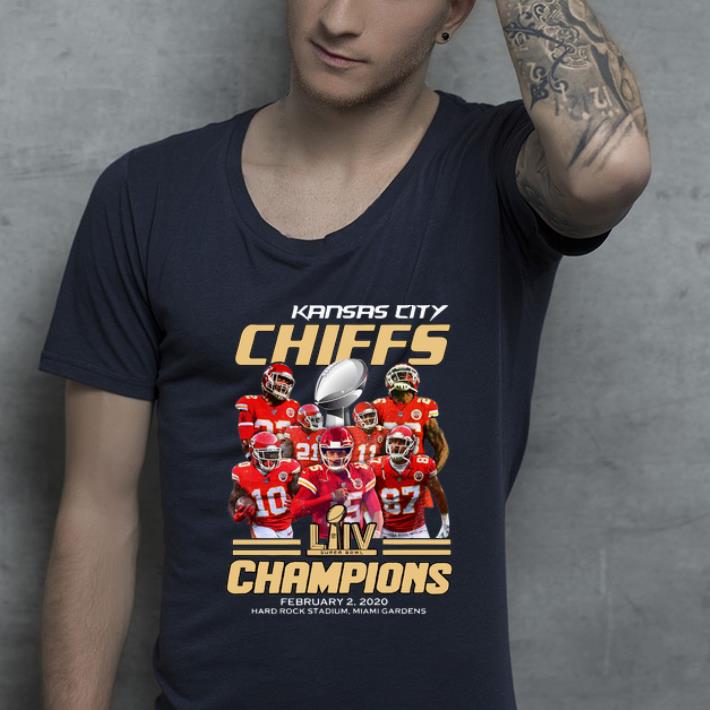 Great Kansas City Chiefs Super Bowl Champions Hard Rock Stadium Miami Gardens shirt 4 - Great Kansas City Chiefs Super Bowl Champions Hard Rock Stadium Miami Gardens shirt