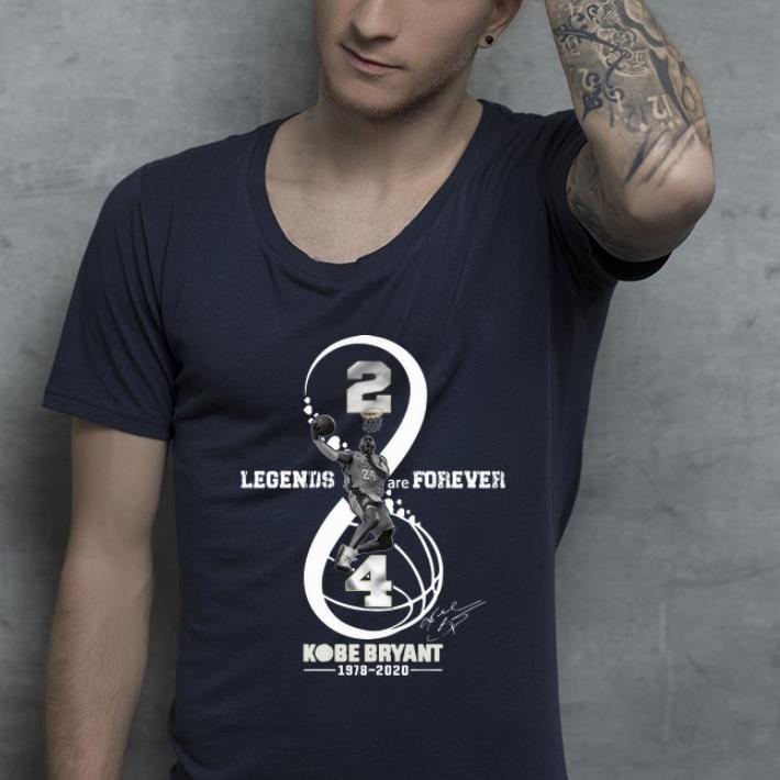 Hot 24 Legends Are Forever Kobe Bryant Signature 1978 2020 shirt 4 - Hot 24 Legends Are Forever Kobe Bryant Signature 1978 2020 shirt