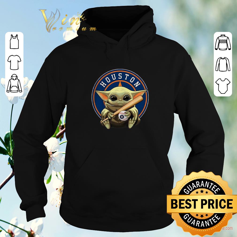 Hot Baby Yoda Houston Astros Baseball Logo shirt sweater 4 - Hot Baby Yoda Houston Astros Baseball Logo shirt sweater
