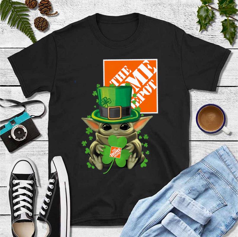 Hot Baby Yoda The Home Depot Shamrock St Patrick s Day shirt 4 - Hot Baby Yoda The Home Depot Shamrock St. Patrick’s Day shirt
