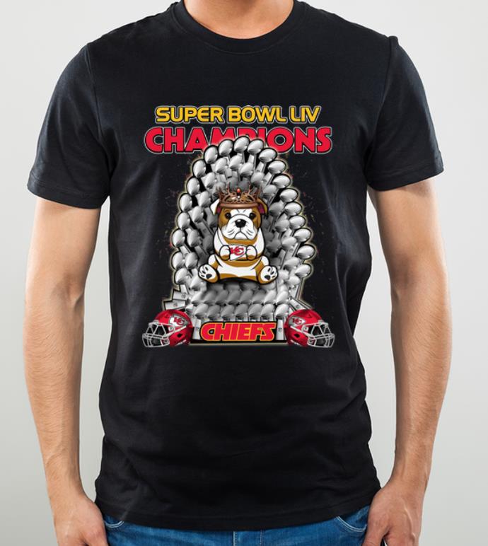 Hot Bulldog Iron Throne Super Bowl Champions Kansas City Chiefs shirt 4 - Hot Bulldog Iron Throne Super Bowl Champions Kansas City Chiefs shirt