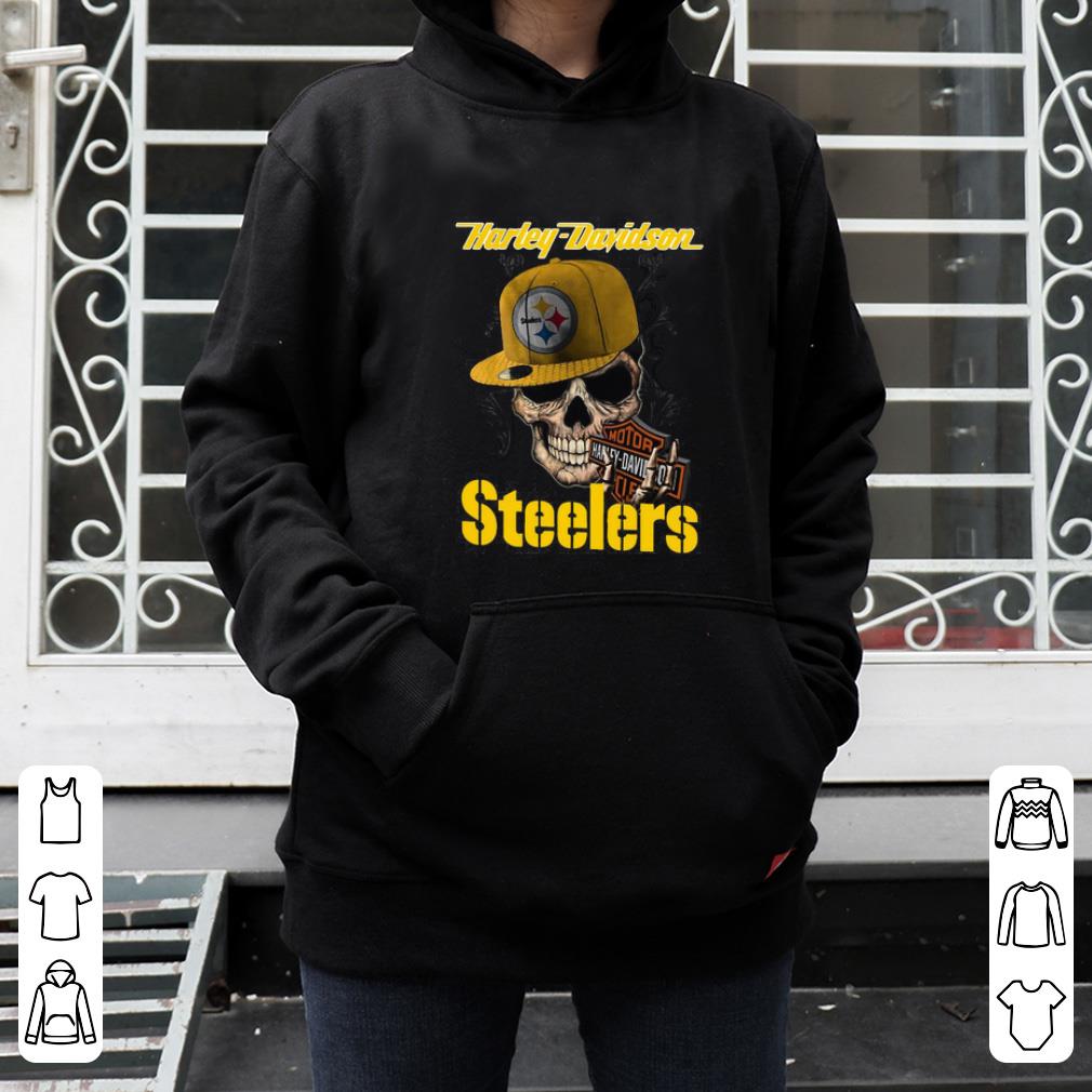 Hot Harley Davidson Steelers shirt 4 - Hot Harley Davidson Steelers shirt