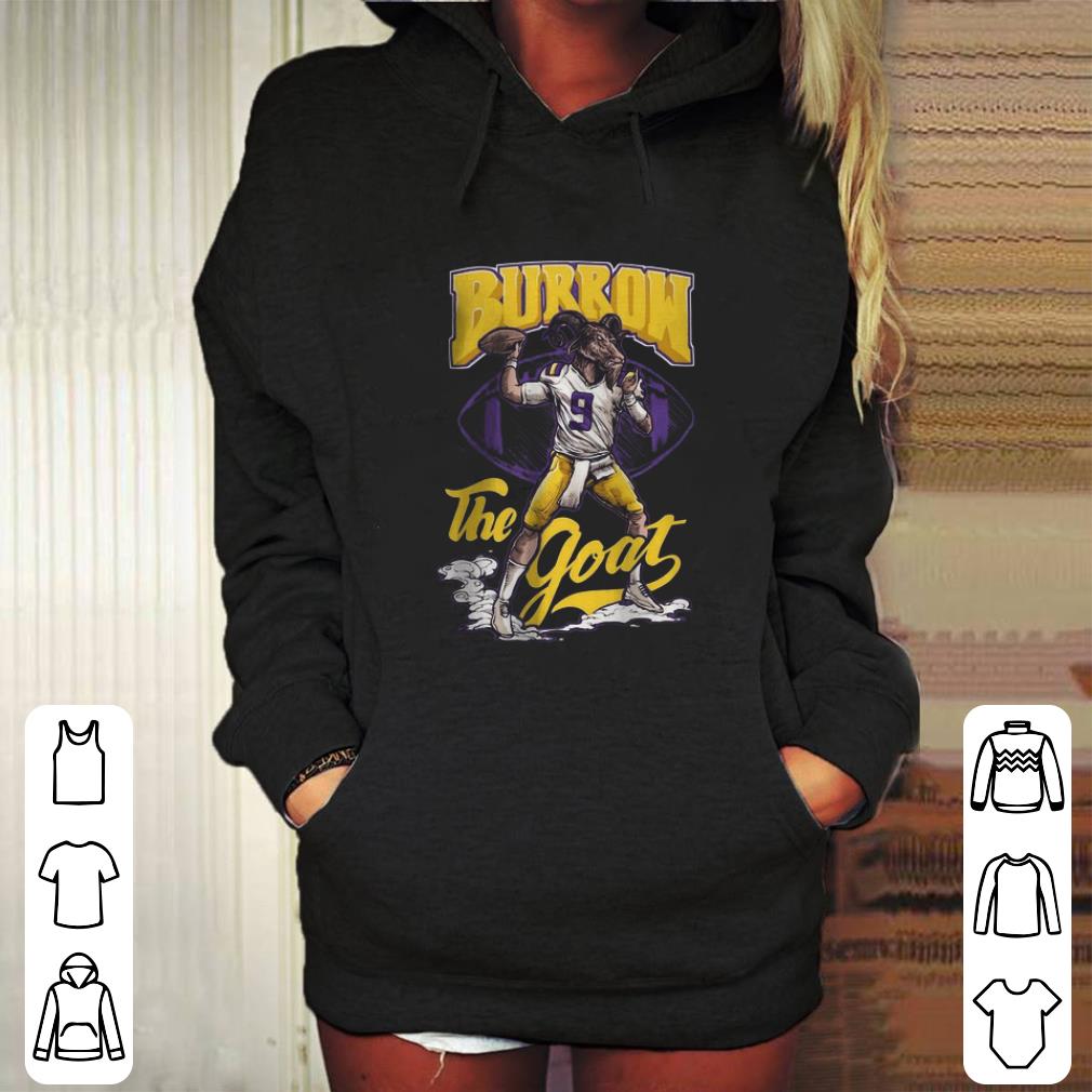 Hot LSU Tigers Joe Burrow The Goat shirt 4 - Hot LSU Tigers Joe Burrow The Goat shirt