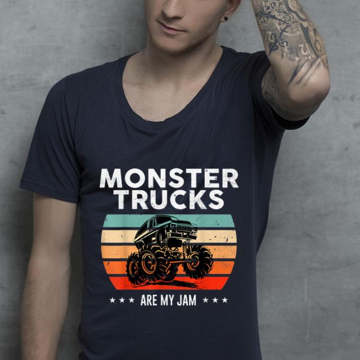 Hot Monster Truck Are My Jam Vintage shirt 4 - Hot Monster Truck Are My Jam Vintage shirt