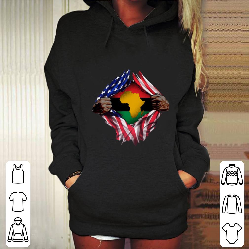 Hot Pan-Africanism Blood Inside Me South African American Flag shirt Hot Pan Africanism Blood Inside Me South African American Flag shirt 4 - Hot Pan-Africanism Blood Inside Me South African American Flag shirt