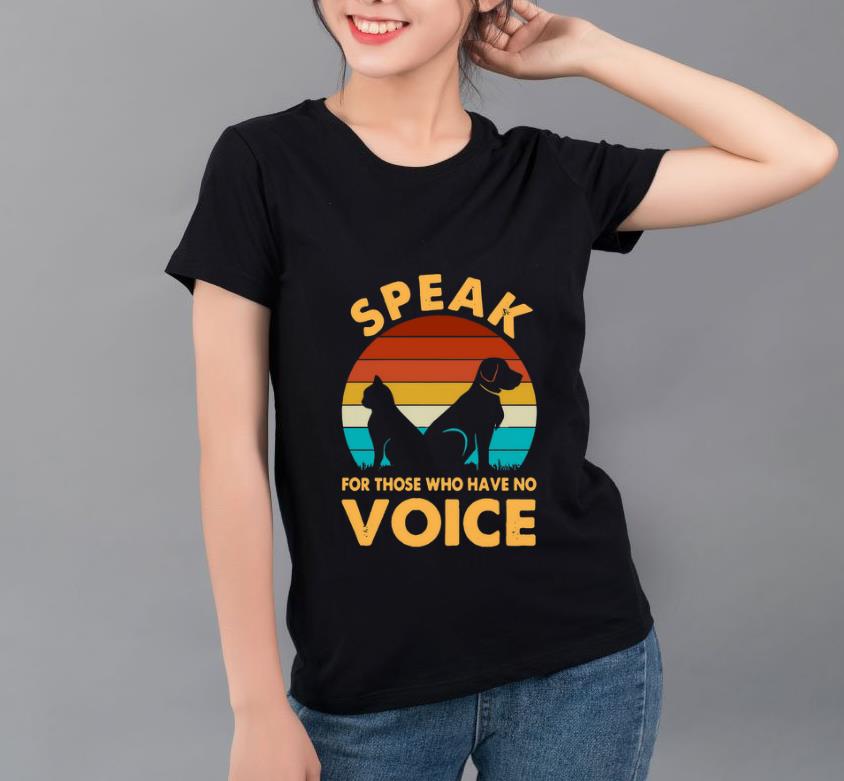 Hot Speak for those who have no voice sunset shirt 4 - Hot Speak for those who have no voice sunset shirt