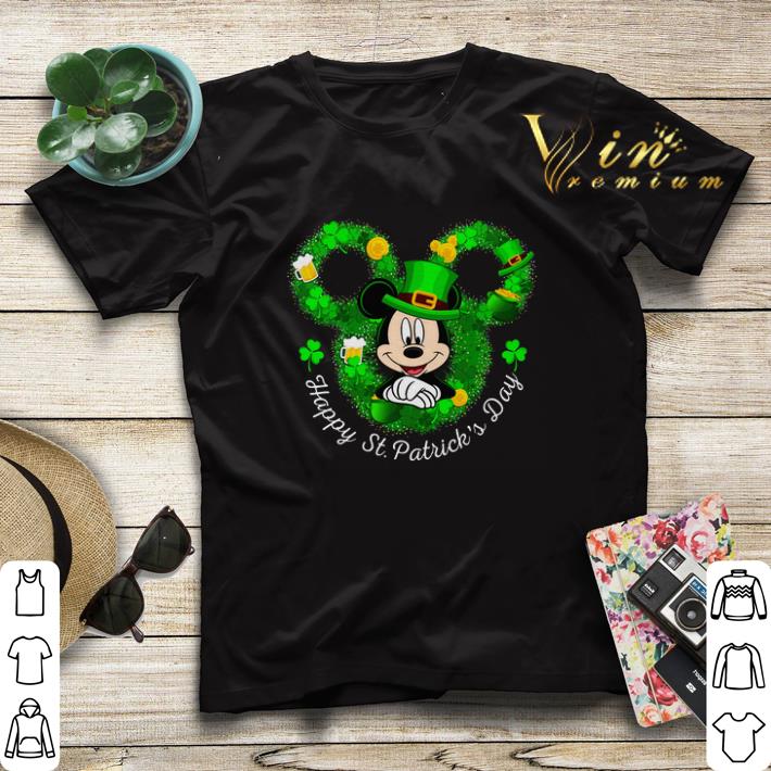 Mickey mouse Happy St. Patrick's Day shirt sweater Mickey mouse Happy St Patrick s Day shirt sweater 4 - Mickey mouse Happy St. Patrick's Day shirt sweater