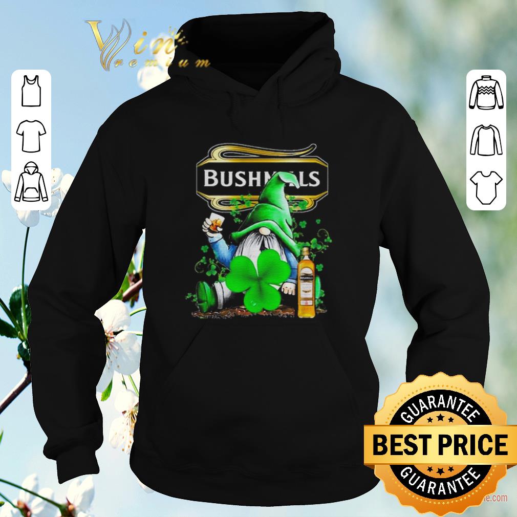 Nice Gnome and Bushmills Irish Whiskey shamrock St Patrick s Day shirt sweater 4 - Nice Gnome and Bushmills Irish Whiskey shamrock St Patrick’s Day shirt sweater