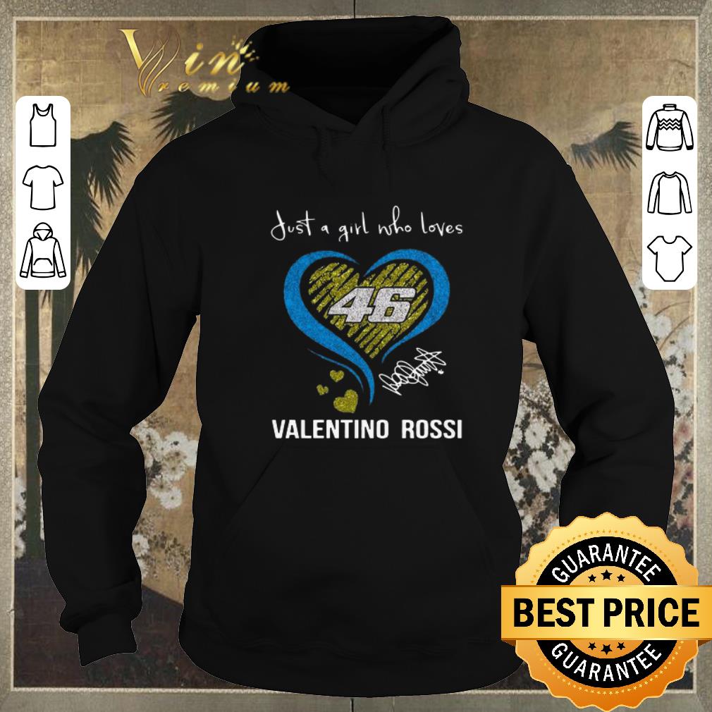 Nice Just a girl love with her Valentino Rossi 46 signature shirt sweater 4 - Nice Just a girl love with her Valentino Rossi 46 signature shirt sweater