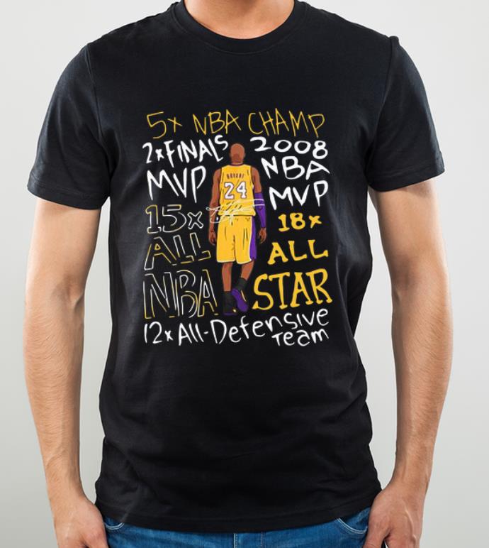Nice Kobe Bryant Title Collection 12 All Defensive Team shirt 4 - Nice Kobe Bryant Title Collection 12 All-Defensive Team shirt
