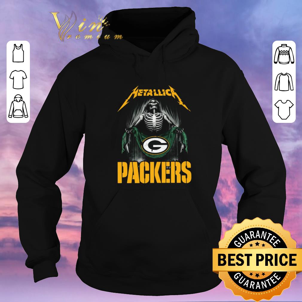 Nice Metallica Skeleton Flag Green Bay Packers shirt sweater 4 - Nice Metallica Skeleton Flag Green Bay Packers shirt sweater