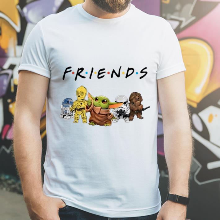 Nice Star War Baby Yoda R2D2 P3PO Friends shirt 4 - Nice Star War Baby Yoda R2D2 P3PO Friends shirt