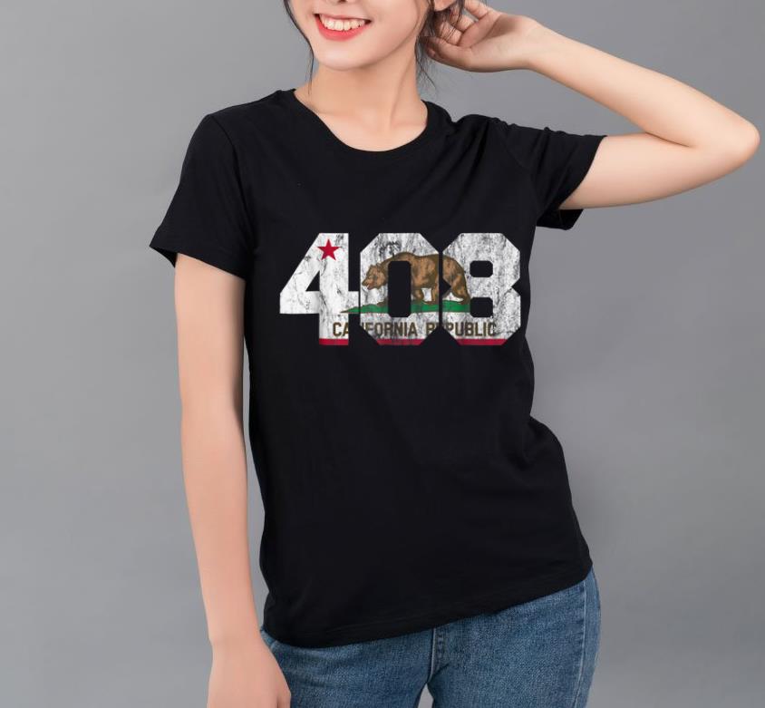 Official Area Code 408 California Republic shirt 4 - Official Area Code 408 California Republic shirt