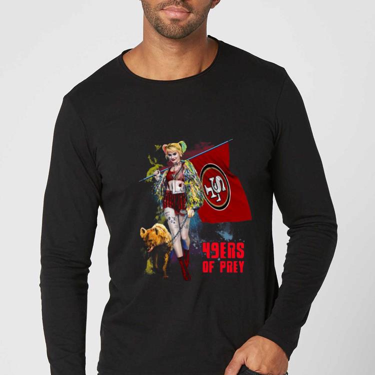 Official Harley Quinn San Francisco 49ers Of Prey shirt 4 - Official Harley Quinn San Francisco 49ers Of Prey shirt