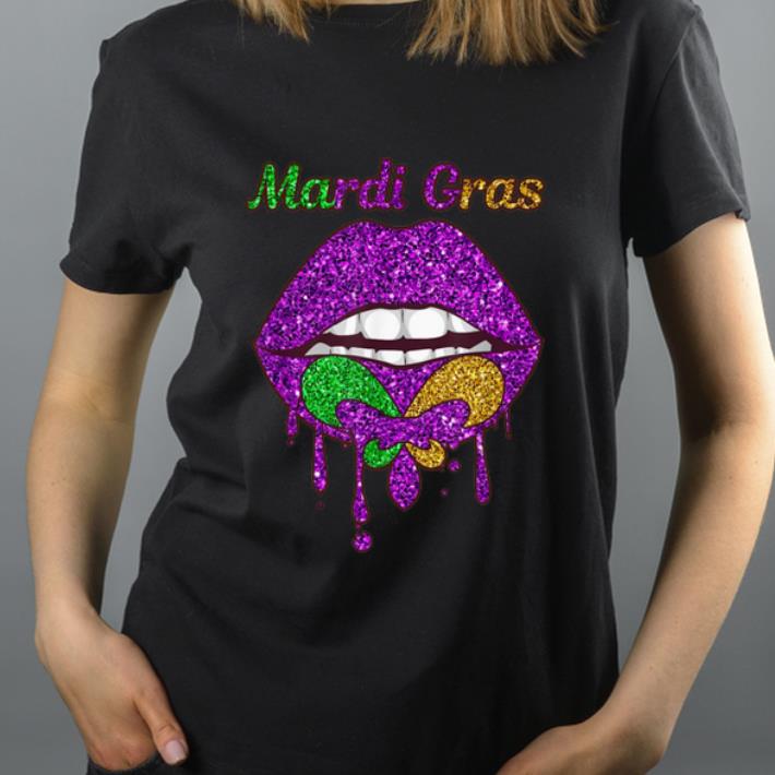 Official Mardi Gras Lip Biting shirt 4 - Official Mardi Gras Lip Biting shirt