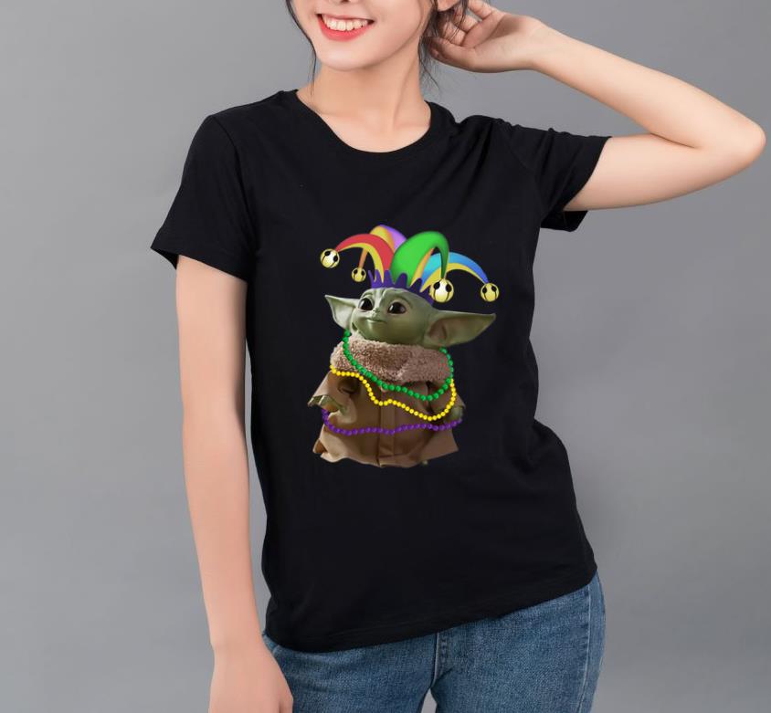 Official Star Wars Baby Yoda Mardi Gras Mandalorian shirt 4 - Official Star Wars Baby Yoda Mardi Gras Mandalorian shirt