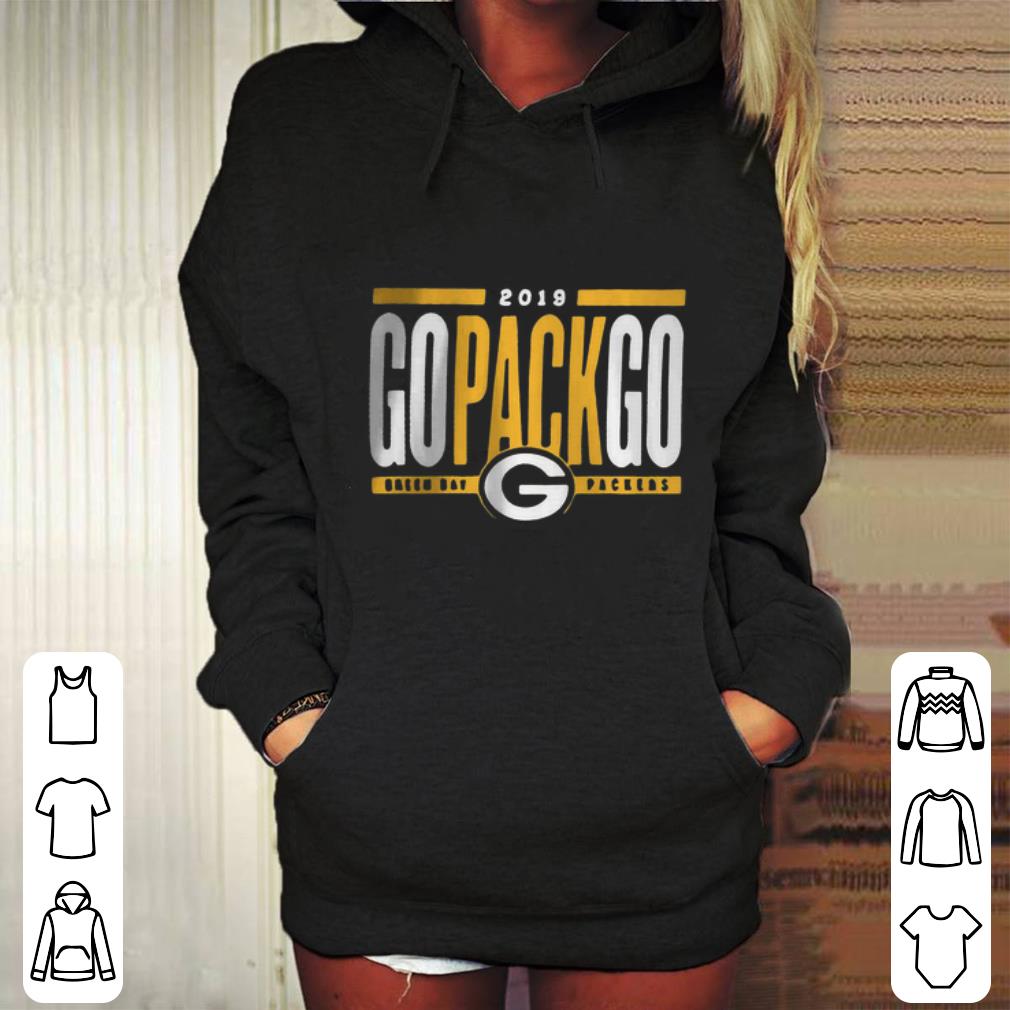 Original 2019 Go Pack Go Green Bay Packers Logo shirt 4 - Original 2019 Go Pack Go Green Bay Packers Logo shirt