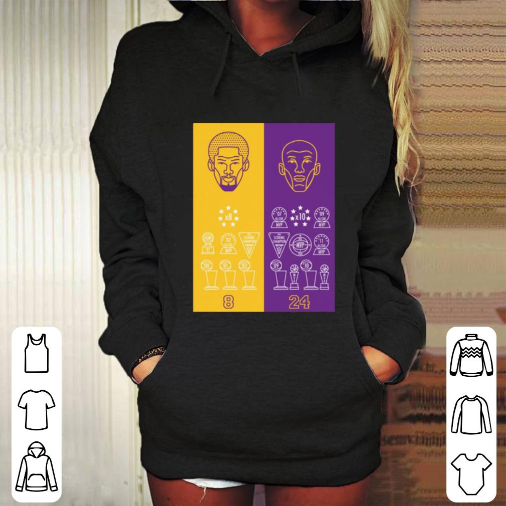 Original 8 24 Kobe Bryant Title Collection Trophies Championship shirt 4 - Original 8 24 Kobe Bryant Title Collection Trophies Championship shirt
