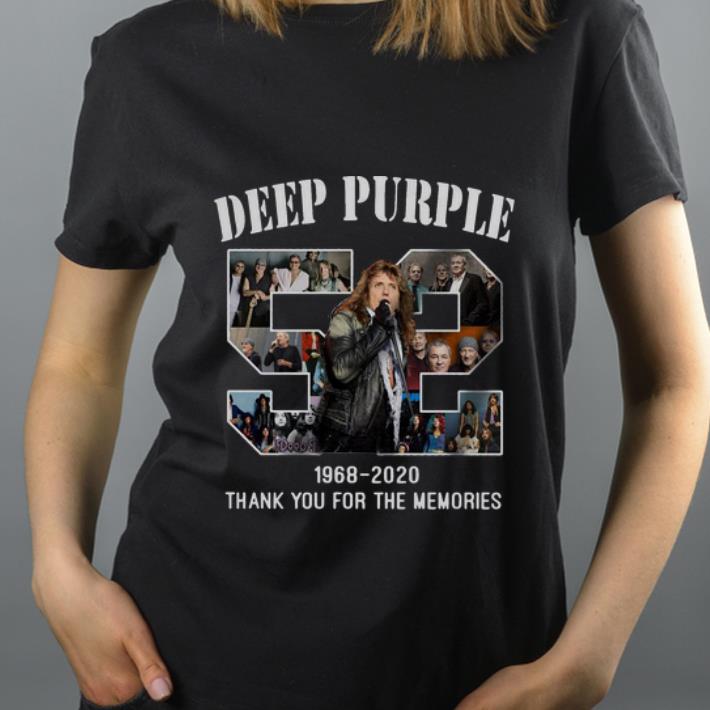 Original Deep Purple 1968 2020 Thank You For The Memories shirt 4 - Original Deep Purple 1968 – 2020 Thank You For The Memories shirt