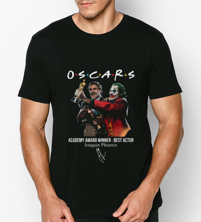 Original Joaquin Phoenix Joker Oscars 2020 Academy Award Winner Best Actor signature shirt 4 - Original Joaquin Phoenix Joker Oscars 2020 Academy Award Winner Best Actor signature shirt