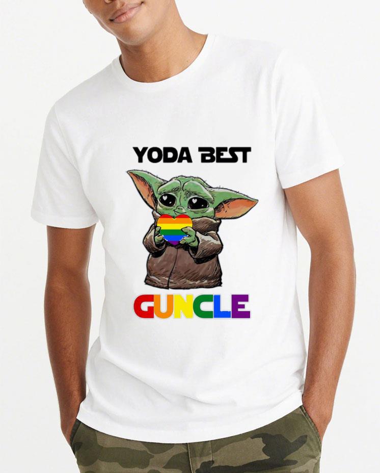 Original Lgbt Baby Yoda Yoda Best Guncle shirt 4 - Original Lgbt Baby Yoda Yoda Best Guncle shirt