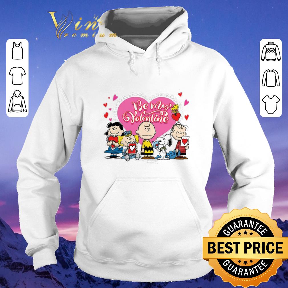 Original Peanuts characters Be my Valentine Snoopy Charlie Brown shirt sweater 4 - Original Peanuts characters Be my Valentine Snoopy Charlie Brown shirt sweater