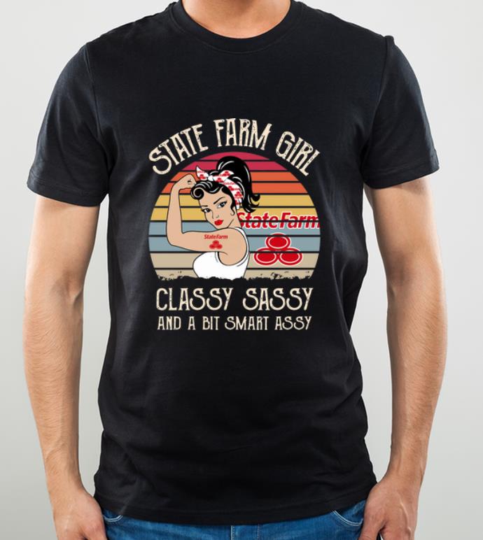 Original State Farm Girl Classy Sassy And A Bit Smart Assy Vintage shirt 4 1 - Original State Farm Girl Classy Sassy And A Bit Smart Assy Vintage shirt