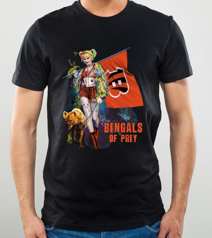 Premium Harley Quinn Cincinnati Bengals Of Prey Flag shirt 4 - Premium Harley Quinn Cincinnati Bengals Of Prey Flag shirt