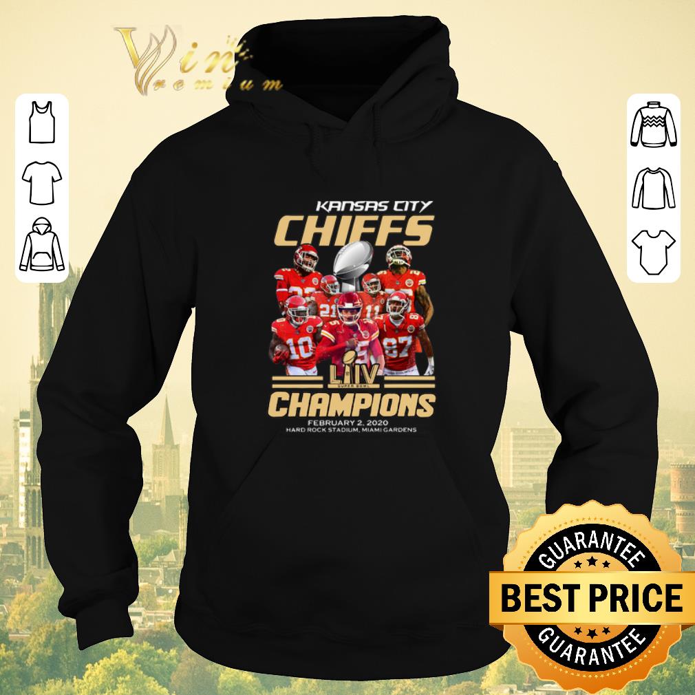 Premium Kansas City Chiefs Super Bowl Champions Hard Rock Stadium Miami Gardens shirt sweater 4 - Premium Kansas City Chiefs Super Bowl Champions Hard Rock Stadium Miami Gardens shirt sweater