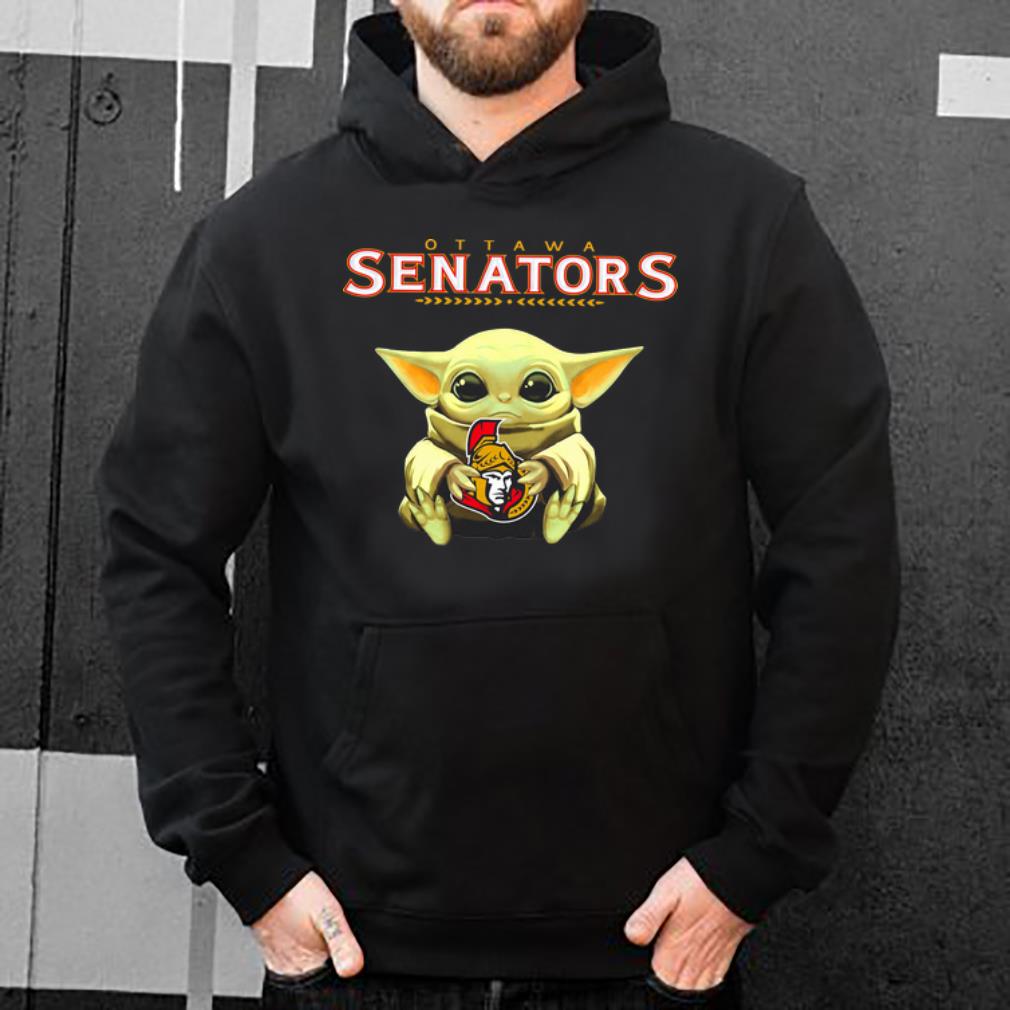 Premium Star Wars Baby Yoda Hug Ottawa Senators National Hockey League shirt 4 - Premium Star Wars Baby Yoda Hug Ottawa Senators National Hockey League shirt