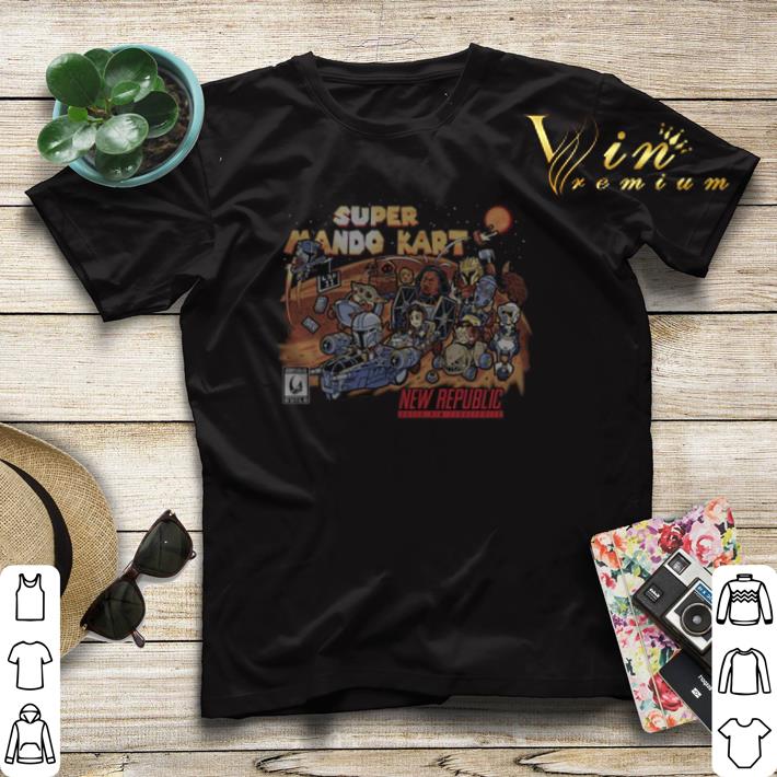 Super mario kart new republic The Mandalorian shirt sweater Super mario kart new republic The Mandalorian shirt sweater 4 - Super mario kart new republic The Mandalorian shirt sweater