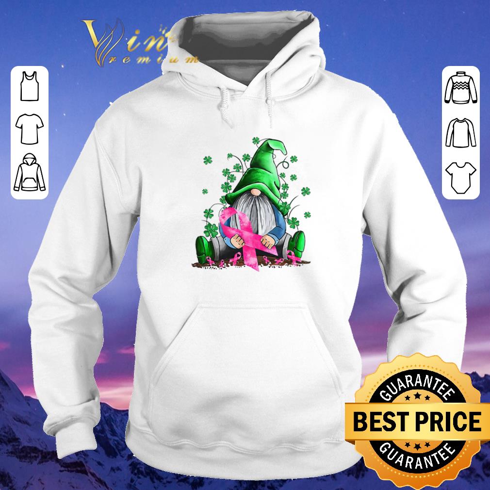 Top Gnome hug Breast Cancer Awareness St. Patrick's day shirt sweater Top Gnome hug Breast Cancer Awareness St Patrick s day shirt sweater 4 - Top Gnome hug Breast Cancer Awareness St. Patrick's day shirt sweater
