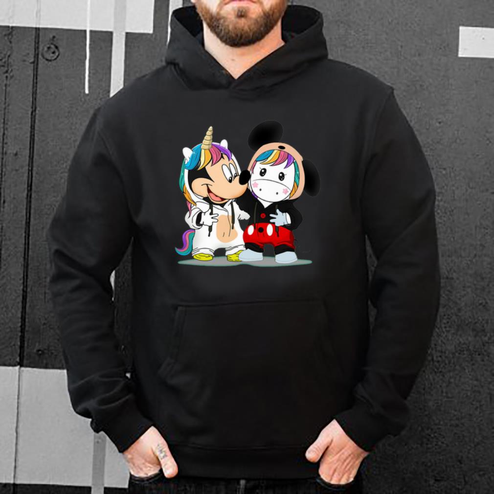 Awesome Baby Mickey Mouse And Baby Unicorn shirt 4 - Awesome Baby Mickey Mouse And Baby Unicorn shirt